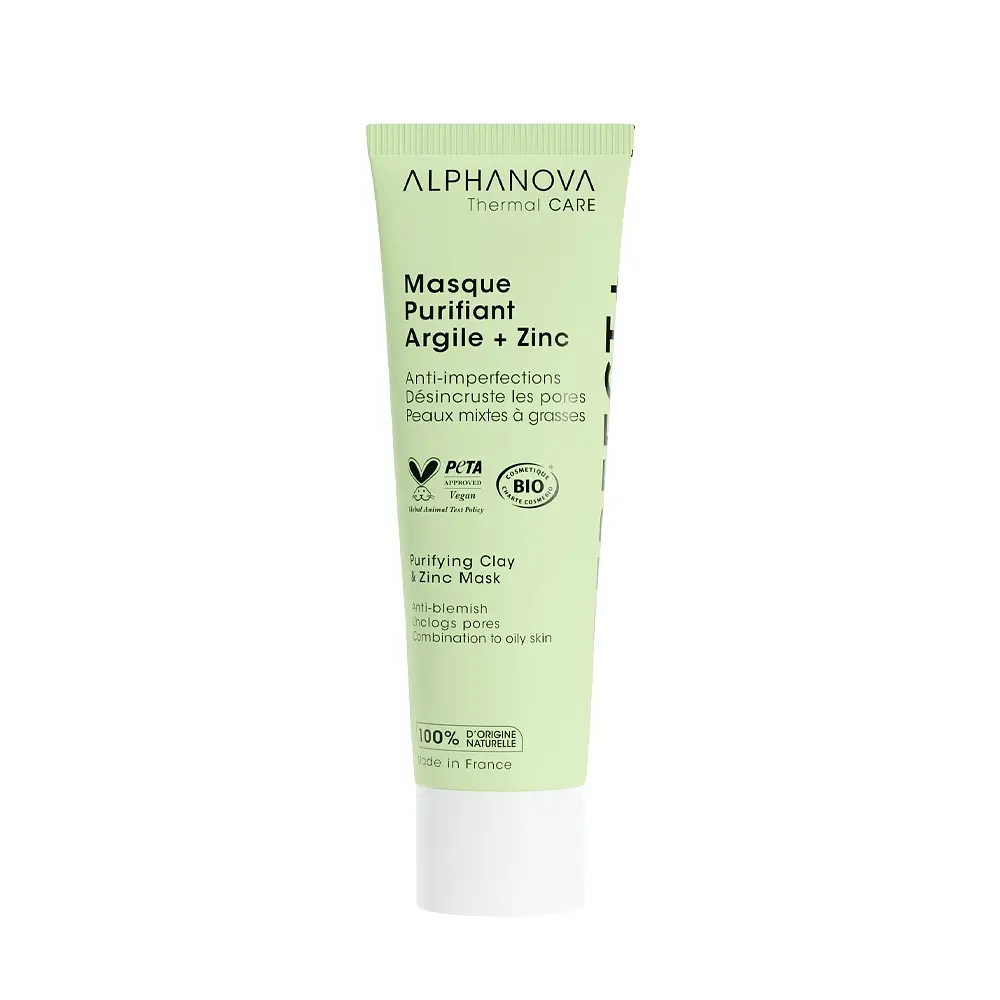 Alphanova Purifying Clay & Zinc Mask