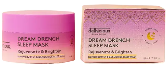 Delhicious Dream Drench Sleep Mask