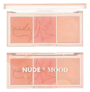 Peripera All Take Mood Cheek Palette #Nude Is Mood