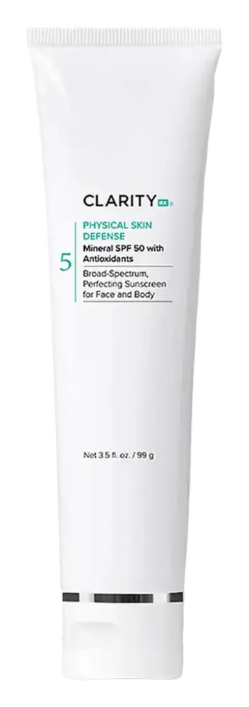 ClarityRx Physical Skin Defense Mineral SPF 50 with Antioxidants