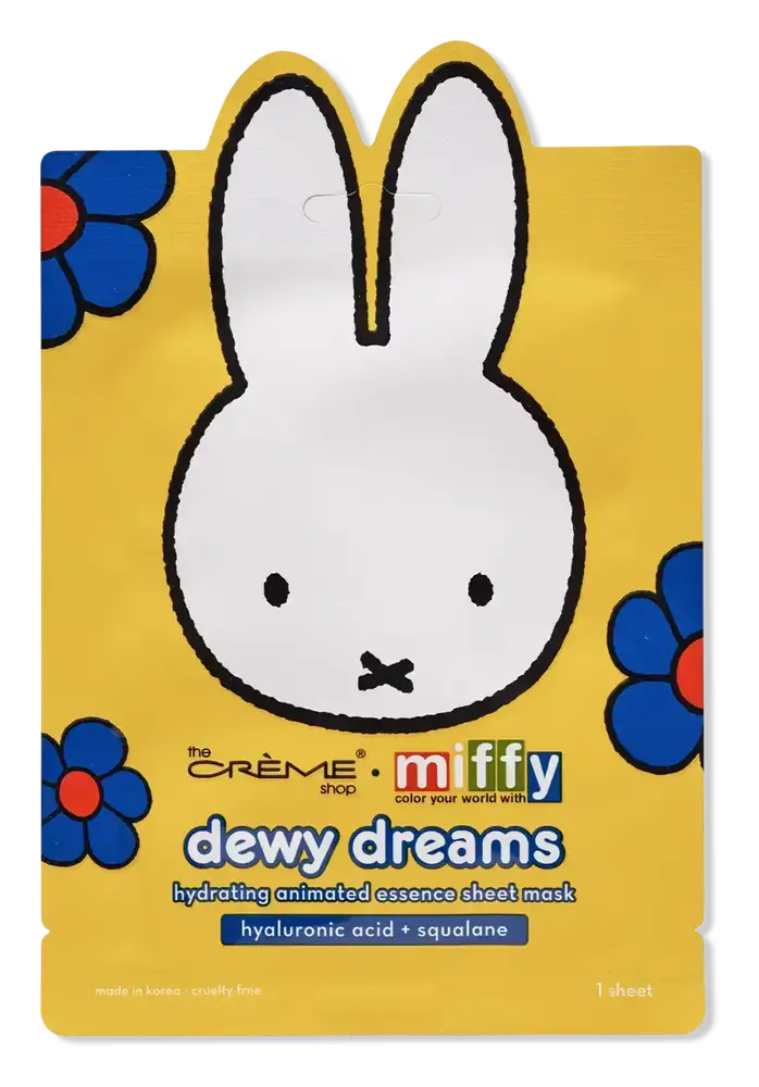 The Creme Shop Miffy Dewy Dreams Hydrating Animated Essence Sheet Mask