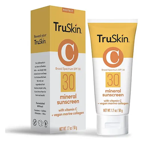 TruSkin SPF 30 Mineral Sunscreen with Vitamin C
