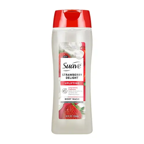 Suave Strawberry Delight Uplifting Body Wash