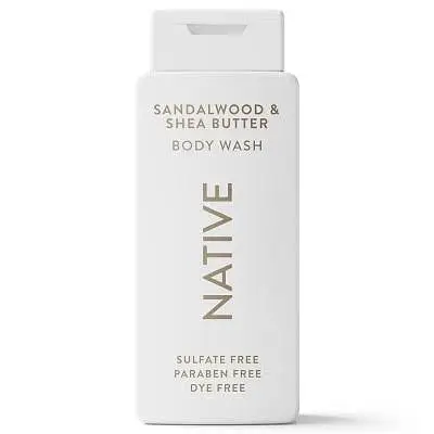 Native Body Wash Sandalwood & Shea Butter