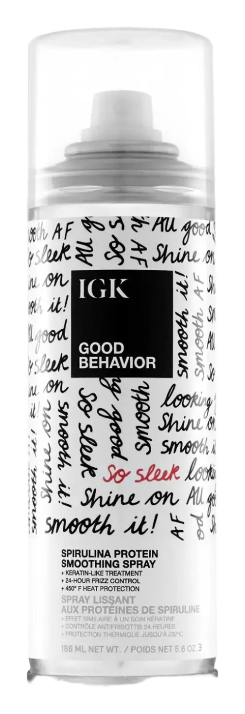 IGK Hair Good Behavior Spirulina Protein Anti-Frizz Smoothing Spray