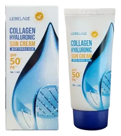 Lebelage Sun Cream SPF 50+ Collagen Hyaluronic