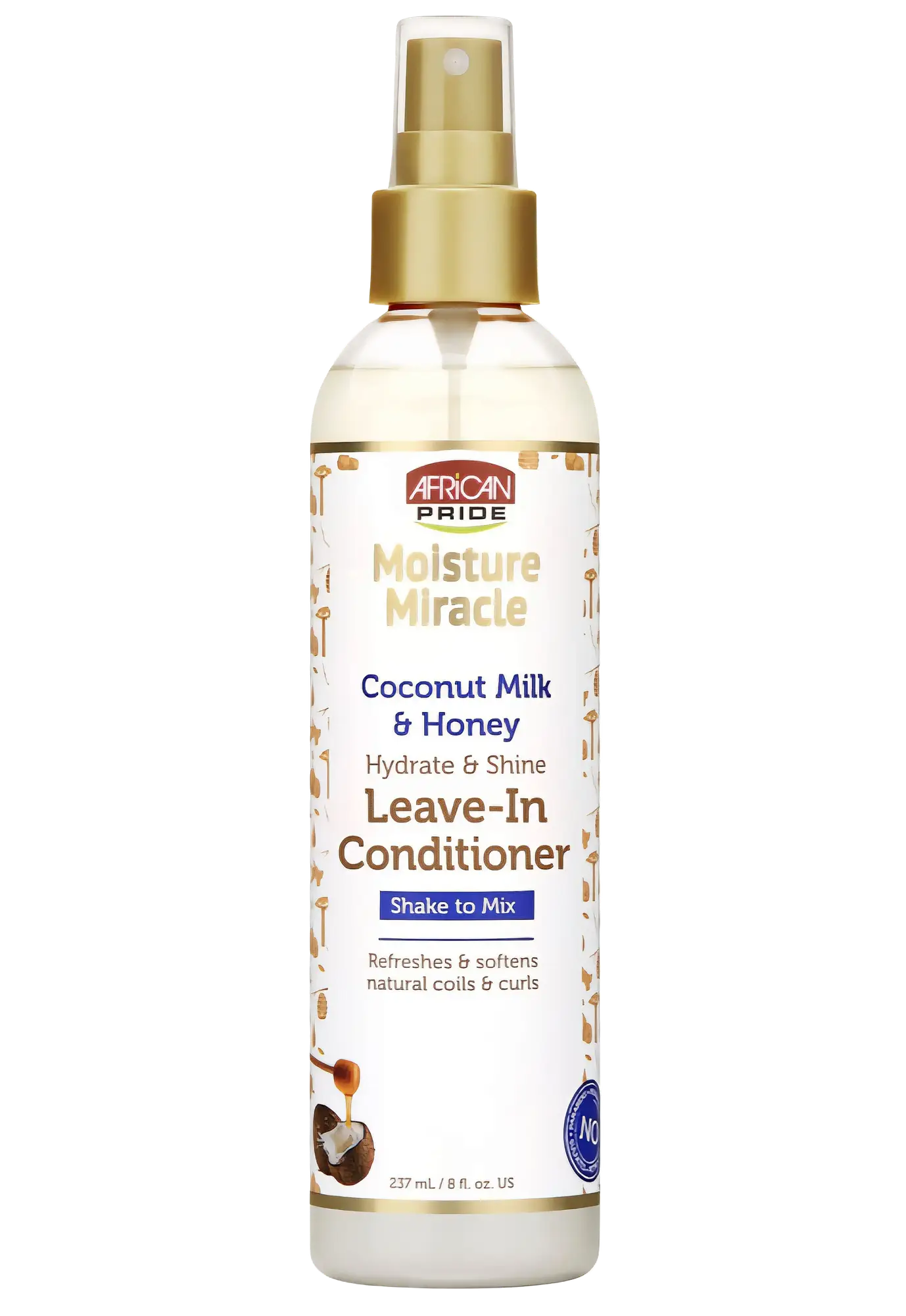 African Pride Moisture Miracle Coconut Milk & Honey Leave-In Conditioner