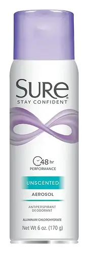 Sure Antiperspirant Deodorant Spray Unscented