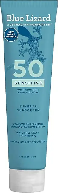 Blue Lizard Sensitive Mineral Sunscreen SPF 50+