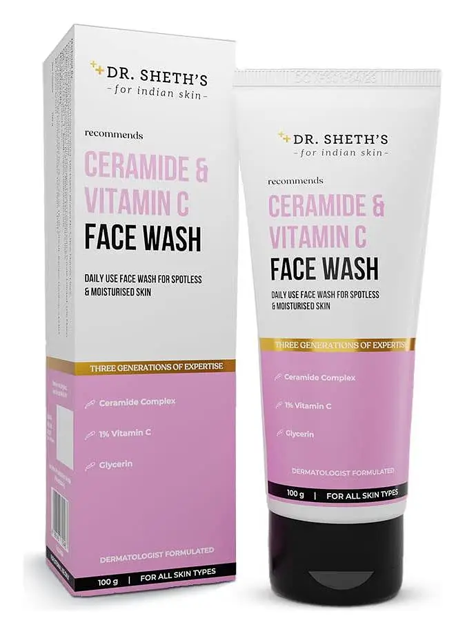 Dr. Sheth's Ceramide & Vitamin C Face Wash