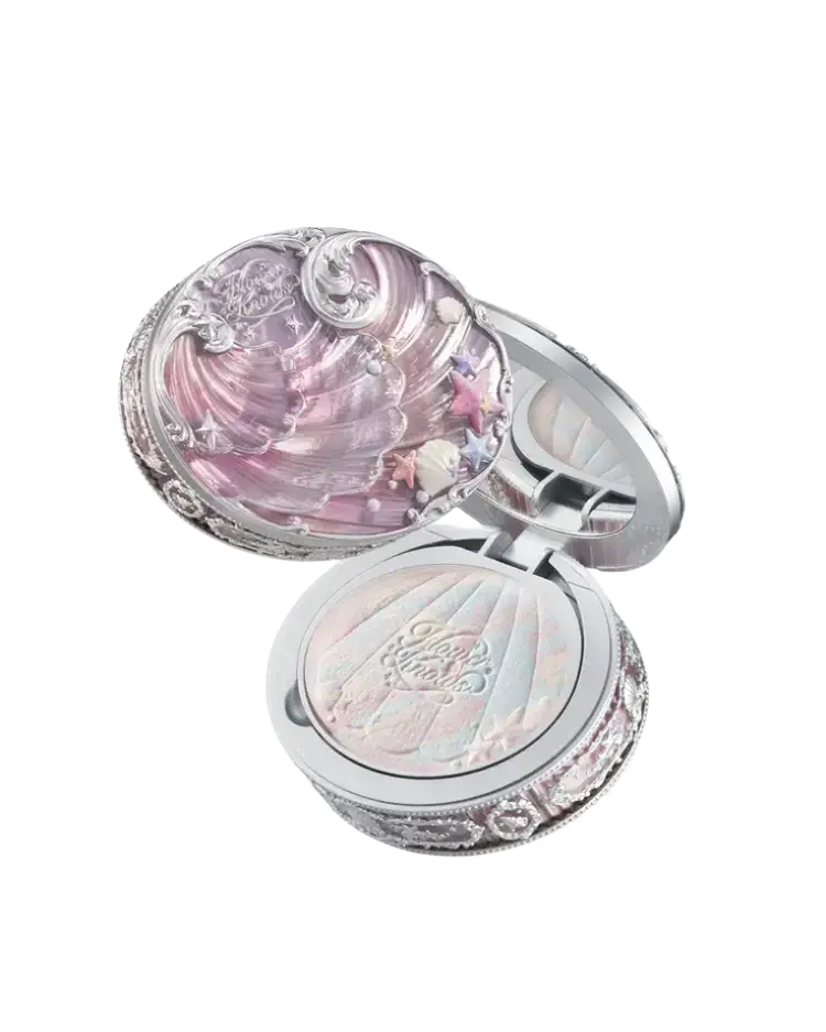 Flower Knows Shell's Jewel Baked Powder 02 Dreamy Pink