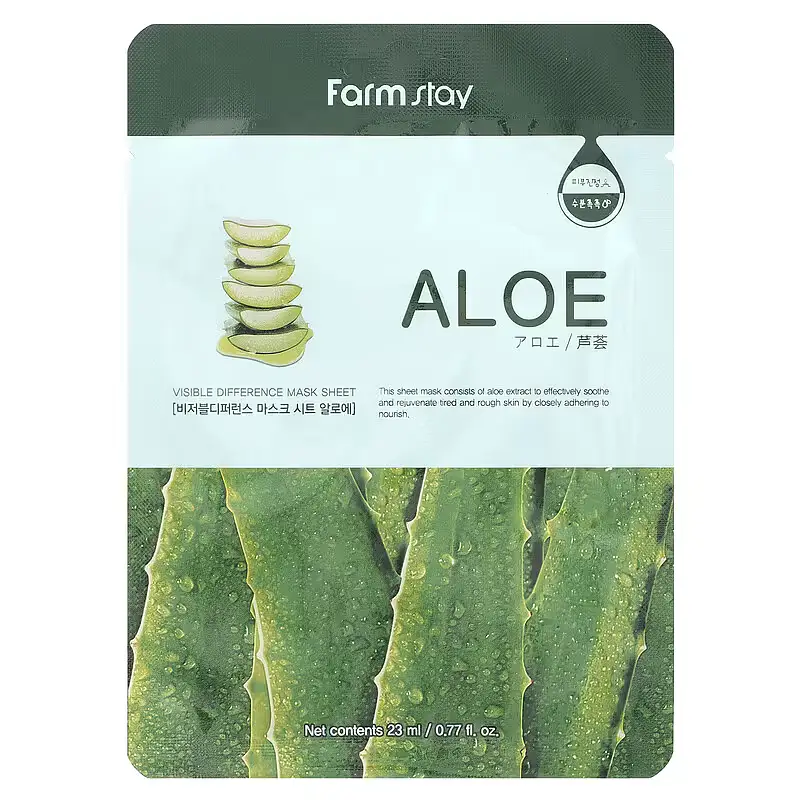 Farm Stay Visible Difference Mask Sheet Aloe