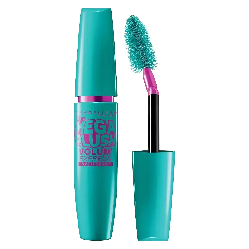 Maybelline Volum' Express The Mega Plush Waterproof Mascara Very Black