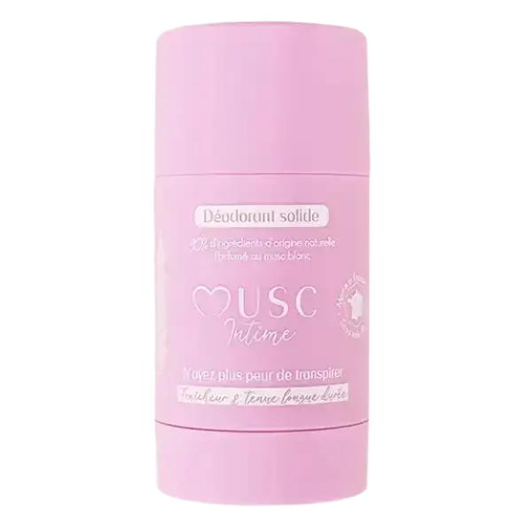Musc Intime Déodorant Naturel Au Musc Blanc