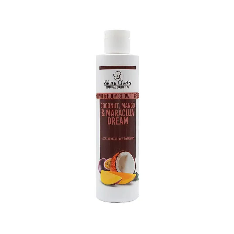 Hristina Cosmetics Stani Chef's Hair & Body Shower Gel Coconut, Mango & Maracuja Dream