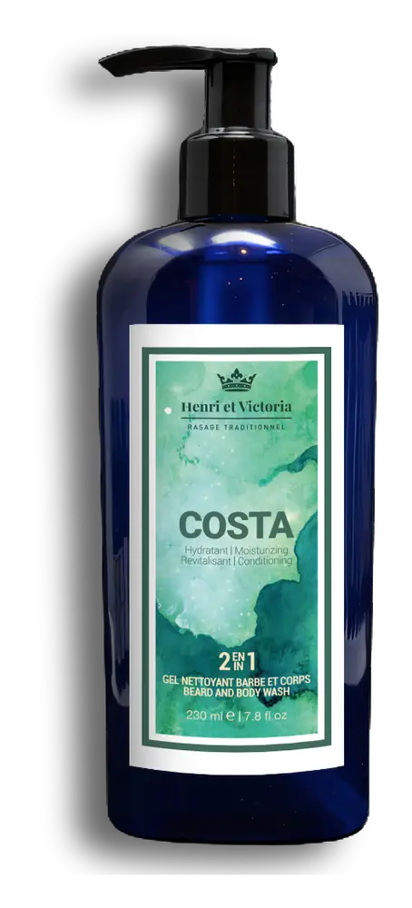 Henri Et Victoria Beard And Body Wash Costa