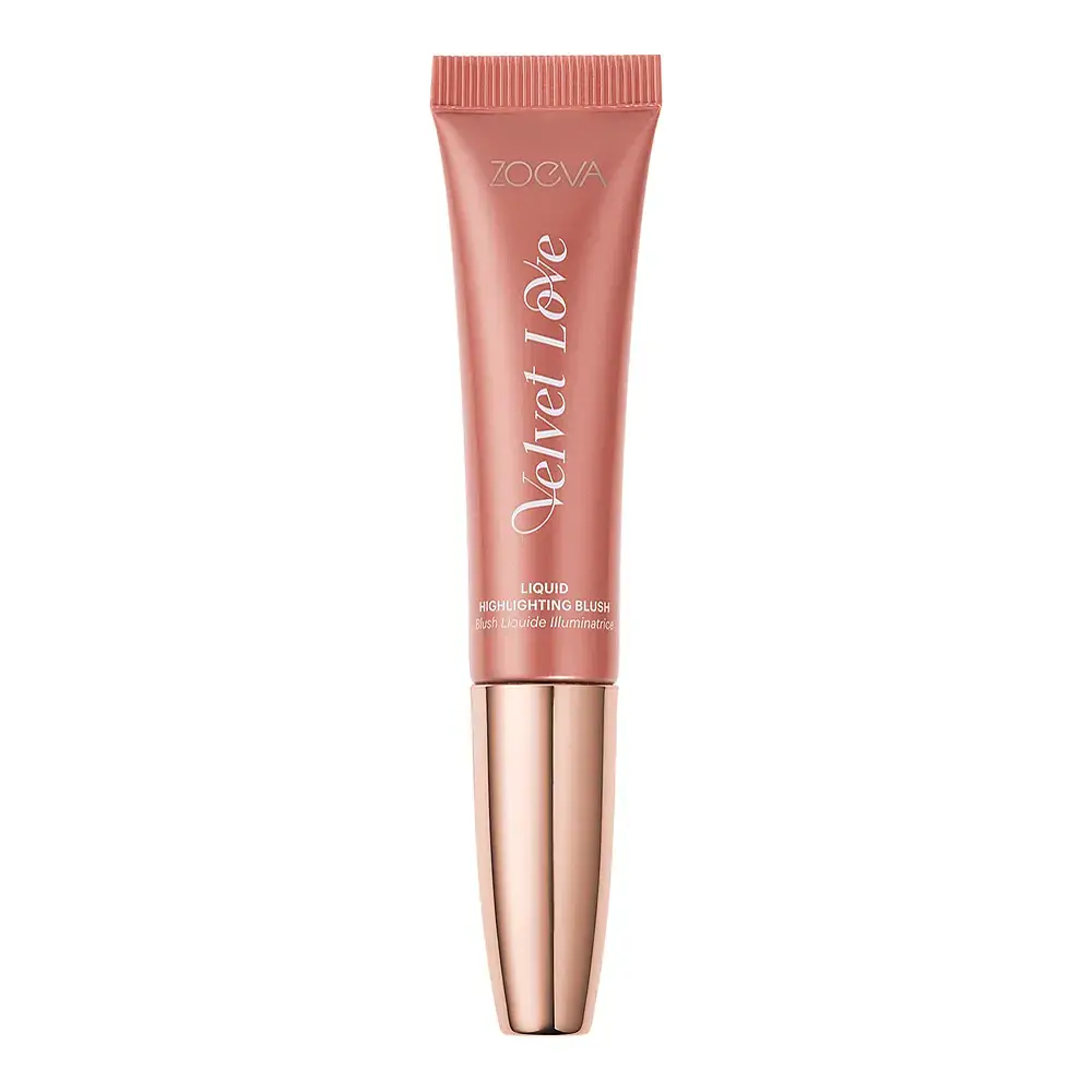 Zoeva Velvet Love Liquid Highlighting Blush Peach Nectar
