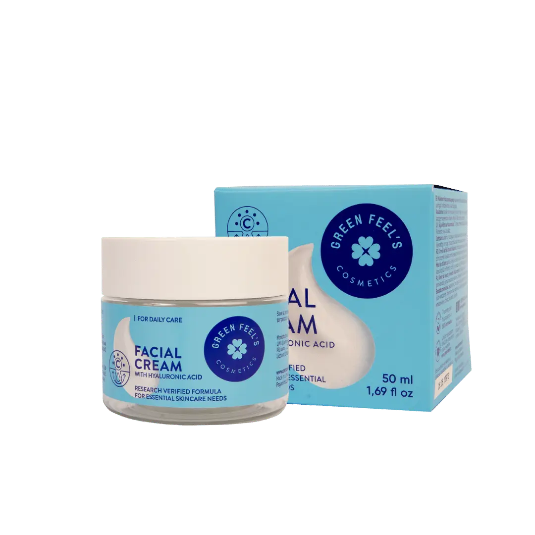 Green Feel's Facial Cream With Hyaluronic Acid