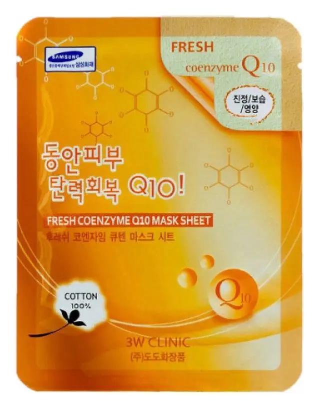 3W Clinic Fresh Mask Sheet Coenzyme Q10