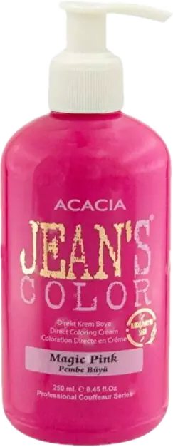 Acacia Jean’s Color Direct Coloring Cream Magic Pink Pembe Büyü