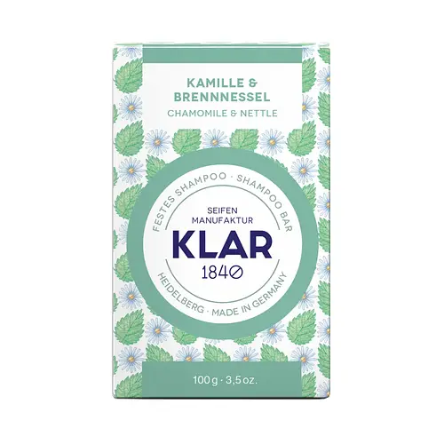 Klar Seifen Chamomile & Nettle Shampoo Bar