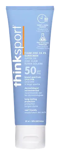 Think Sun SPF 50 Clear Zinc Sunscreen