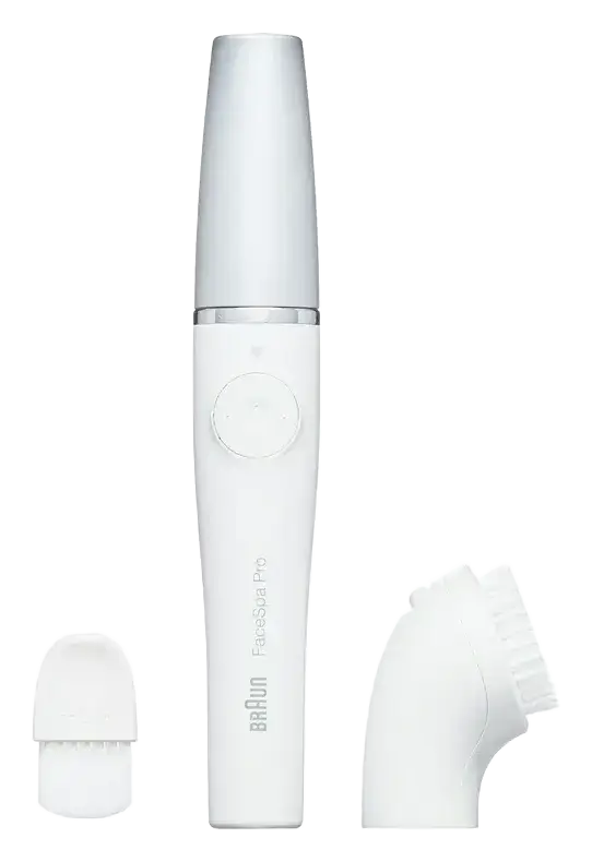 Braun Facespa Pro 910 Facial Epilator White/Silver