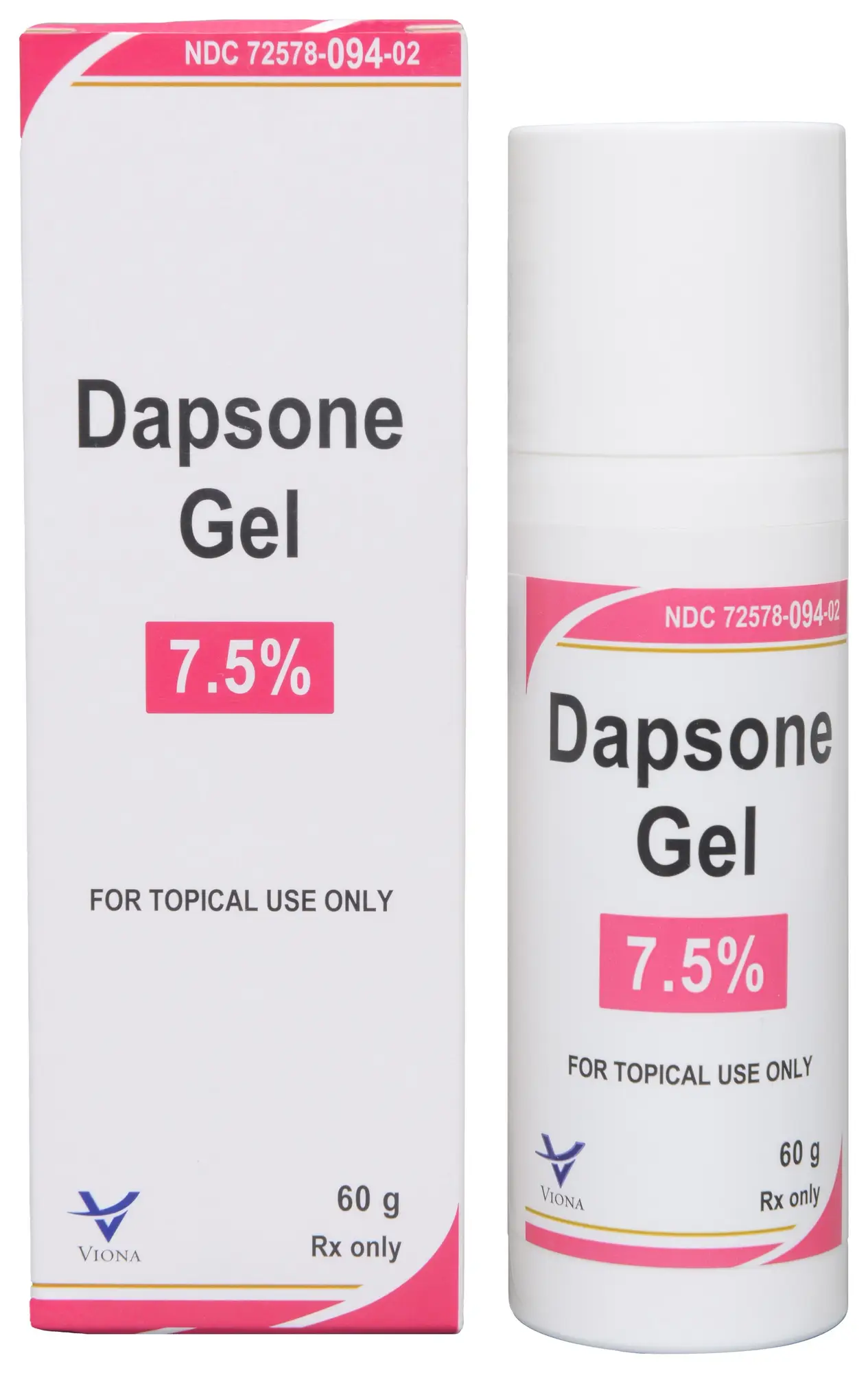 Viona USA Dapsone Gel 7.5%