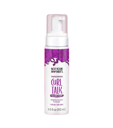 Not Your Mother’s Curl Talk Strengthening Volume Foam