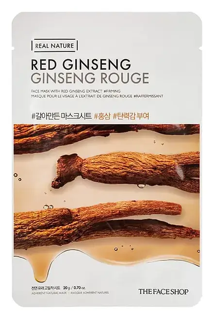 The Face Shop Real Nature Face Mask Red Ginseng