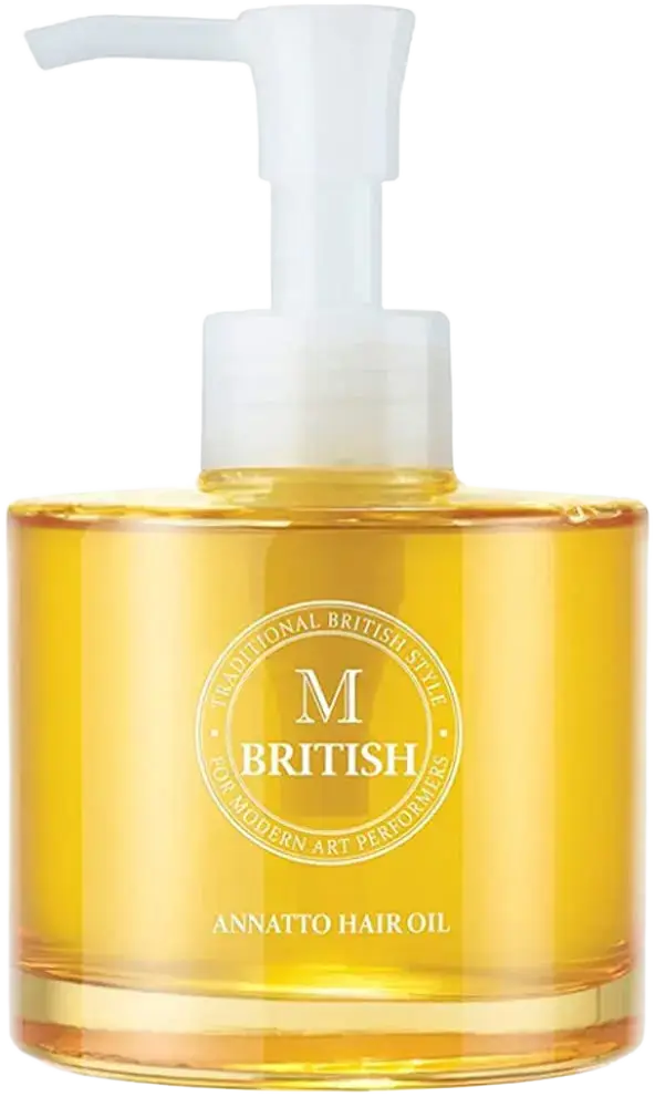 British M Annatto Hair Oil