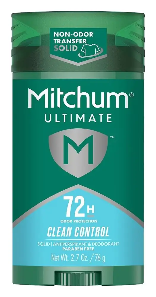 Mitchum 72-Hours Clean Control Solid Antiperspirant & Deodorant