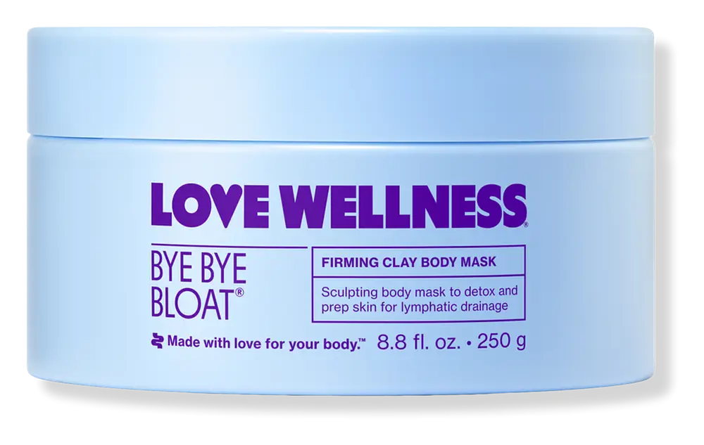 Love Wellness Bye Bye Bloat Firming Clay Body Mask