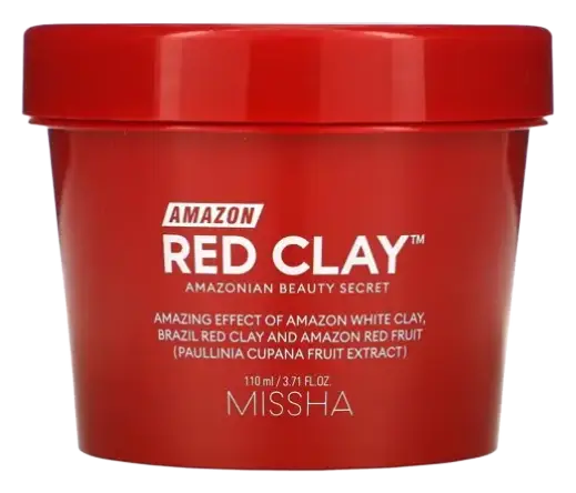 Missha Amazon Red Clay Pore Mask