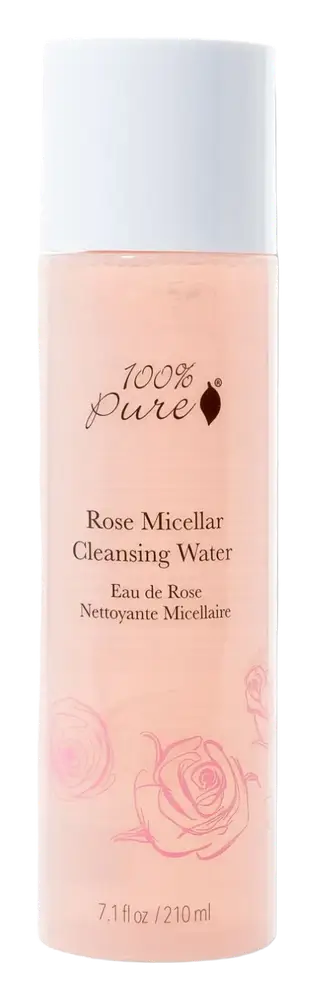 100% Pure Rose Micellar Cleansing Water
