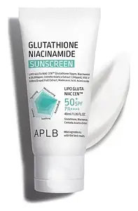 APLB Glutathione Niacinamide Sunscreen SPF 50+ PA++++