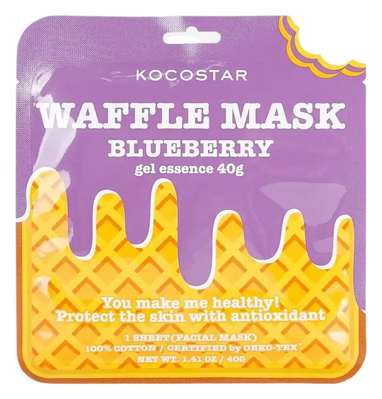Kocostar Waffle Mask Blueberry