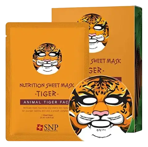 SNP Animal Tiger Sheet Mask