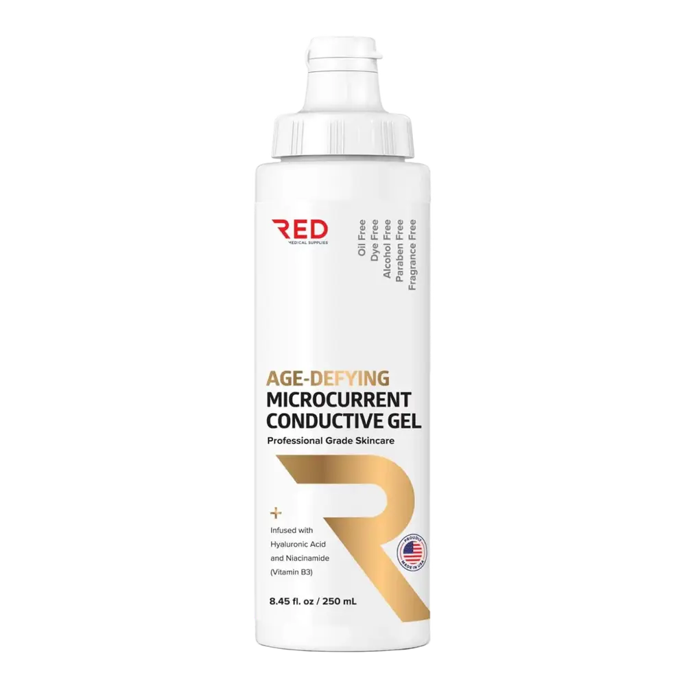 Red Medical Supplies Age-Defying Microcurrent Conductive Gel