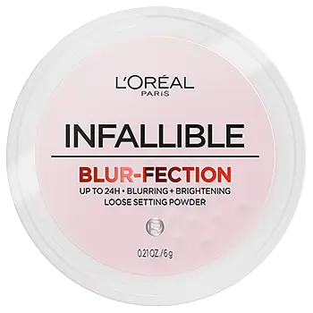 L'Oreal Infallible Blur-Fection Loose Setting Powder Brightening Light Pink