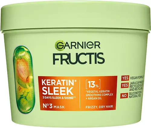Garnier Keratin Sleek Hair Mask