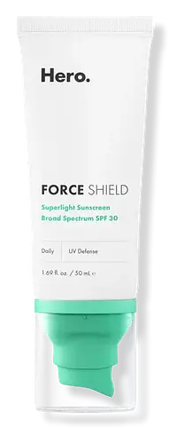 Hero Cosmetics Force Shield Superlight Sunscreen SPF 30