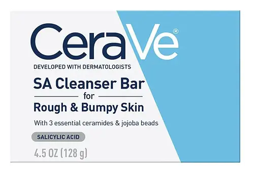 CeraVe SA Cleanser Bar for Rough & Bumpy Skin