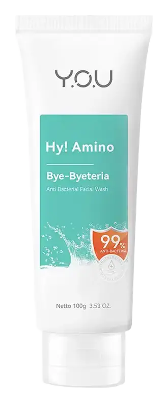 Y.O.U Hy! Amino Bye-Byeteria Anti Bacterial Facial Wash