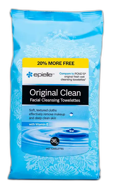 Epielle Original Clean Facial Cleansing Tissues