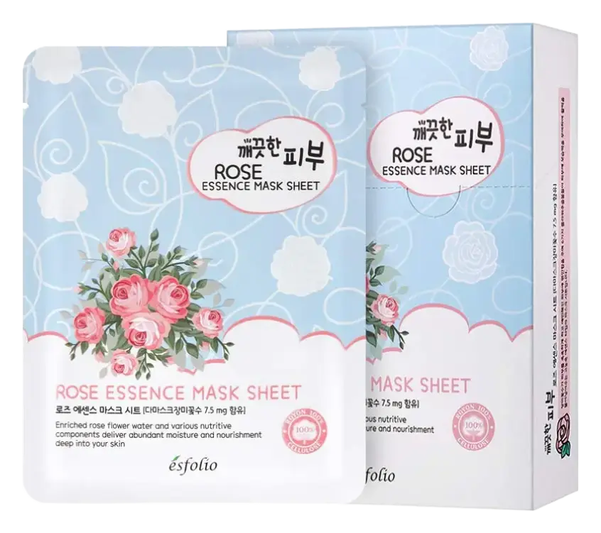 Esfolio Essence Mask Sheet Rose