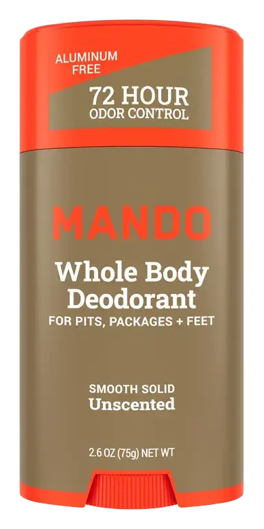 Mando Whole Body Deodorant Stick Unscented