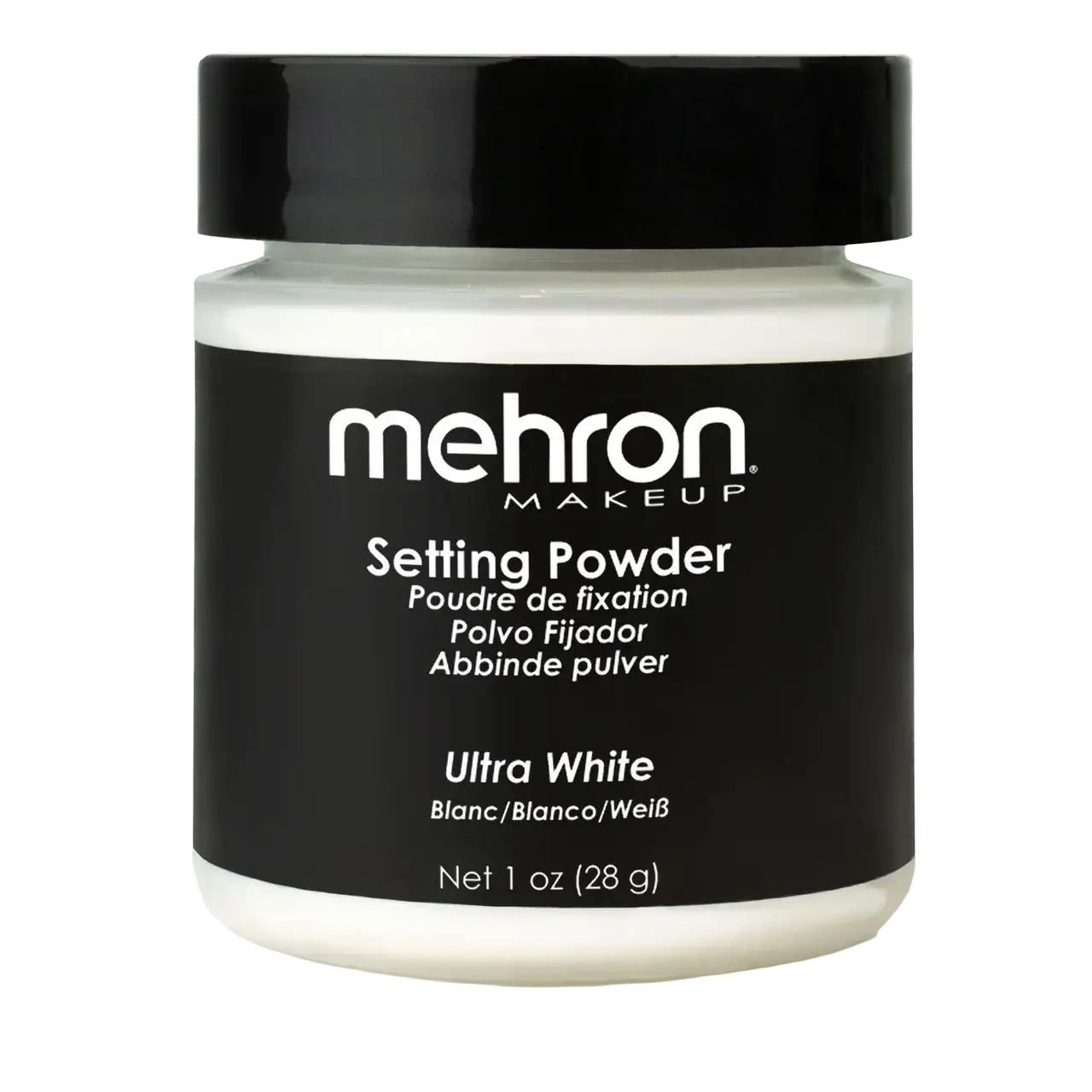 Mehron Makeup Setting Powder Ultra White