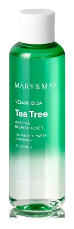 Mary & May Vegan Cica Tea Tree AHA PHA Toner