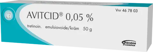 Orion Pharma Avitcid 0.05 %  Emulsion Cream